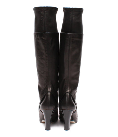 Chanel 2WAY Long Boots Women Size 37 1/2 (M) CHANEL