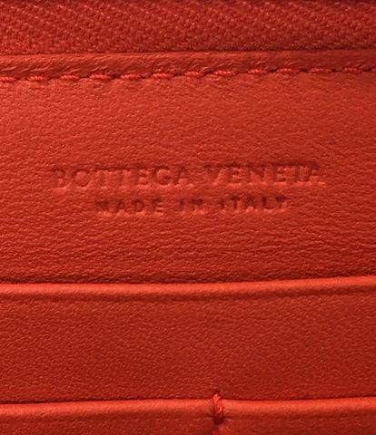Bottega Veneta Beauty Large Zip Around Wallet Intrecci chart Ladies (Round Fastener) BOTTEGA VENETA