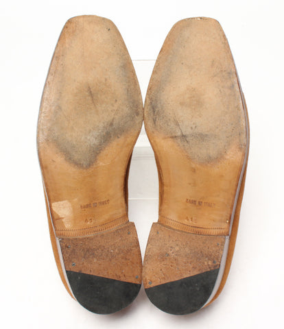 U-tip shoes suede slip-on men's SIZE 41 1/2 (M) BONORA