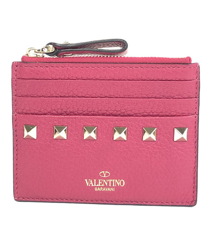 Valentino Coin Case Card Case Rock Studs Women (Coin Case) Valentino