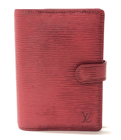 ルイヴィトン  手帳カバー 6穴式 アジェンダPM ルージュ エピ   R2005E レディース  (複数サイズ) Louis Vuitton