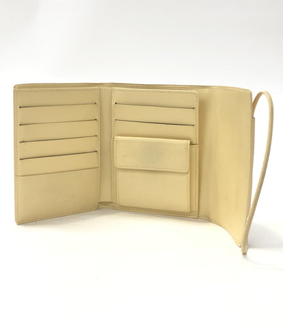Louis Vuitton Three-folded wallet Portfoille Erastic Vanilla epi M6346A Women's (3 fold wallet) Louis Vuitton