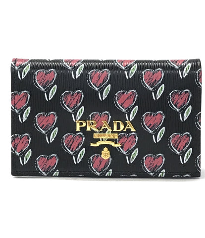 Prada Beauty Card Case Names Stillers Heart Flower 1MC122 Women's (Size) Prada