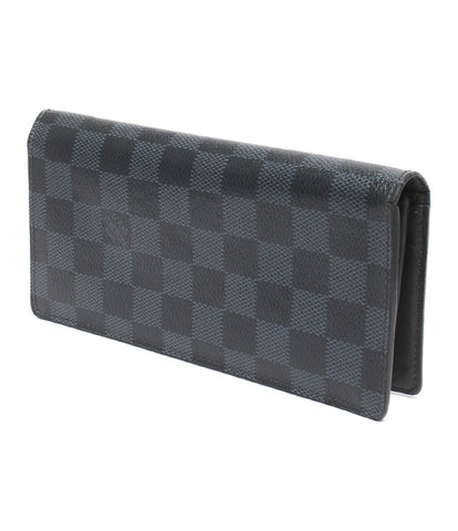 Louis Vuitton Two-folded wallet Portfoille Braza Damier Cobalt N63212 Men (Long Wallet) Louis Vuitton