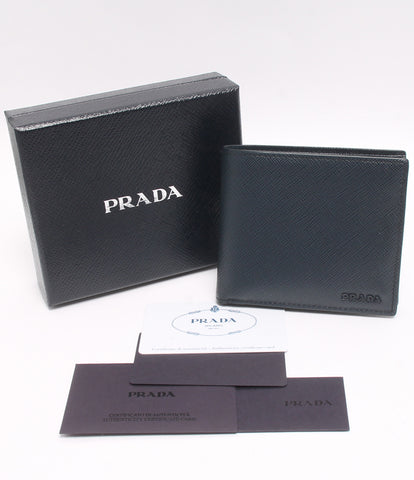 Prada กระเป๋าสตางค์พับ 2MO738 ชาย (กระเป๋าสตางค์พับสอง) PRADA