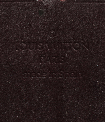 Louis Vuitton Round Fastener Purse Gippy Wallet Amarant Monogram Verni M93522 Women's (Round Fastener) Louis Vuitton