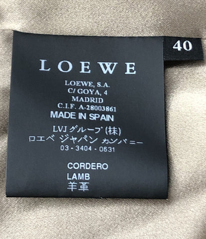 ロエベ  羊レザー ジャケット      レディース SIZE 40 (M) LOEWE
