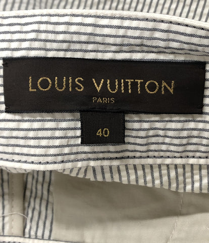 Louis Vuitton Best Sia Soccer Cotton Pants Striped Pattern Ladies Size 40 (M) Louis Vuitton