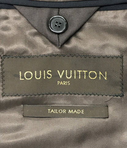 Louis Vuitton 2B แจ็คเก็ตเสื้อแจ็คเก็ตสีดำขนาดชายผิวดำ 52 (มากกว่า XL) Louis Vuitton