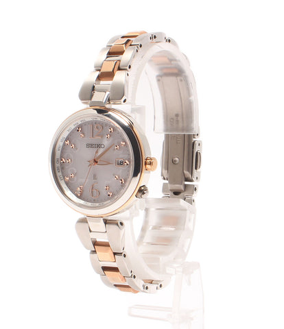 豊富な新品セイコー 腕時計 LUKIA ソーラー 1B35-0AC0 レディース SEIKO ルキア