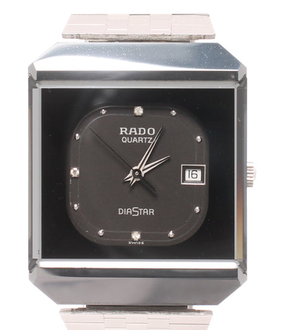 ラドー  腕時計  DIASTAR ダイヤスター クオーツ ブラック 129.0168.3 メンズ   RADO