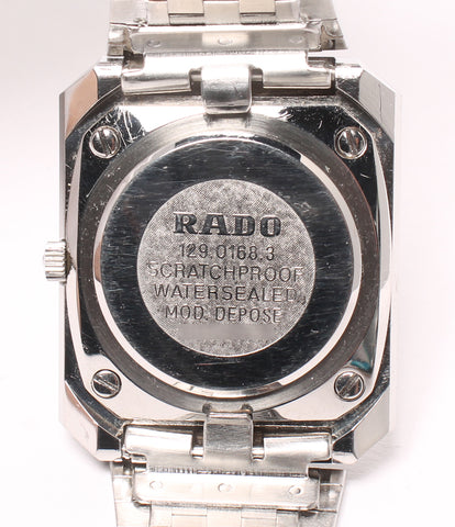 ラドー  腕時計  DIASTAR ダイヤスター クオーツ ブラック 129.0168.3 メンズ   RADO