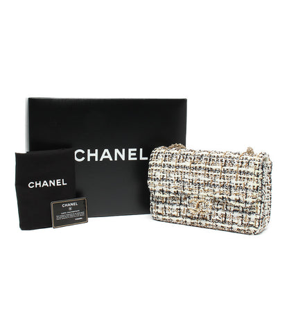 Chanel shoulder bag tweed flap bag ladies CHANEL
