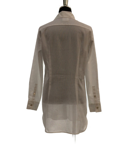 Chanel beauty products long-sleeved mesh shirt 16P Ladies SIZE 38 (M) CHANEL