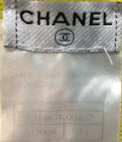 Chanel 07A Coco ปุ่มแคชเมียร์ยาวรถ Digan ผู้หญิงขนาด 34 (s) Chanel