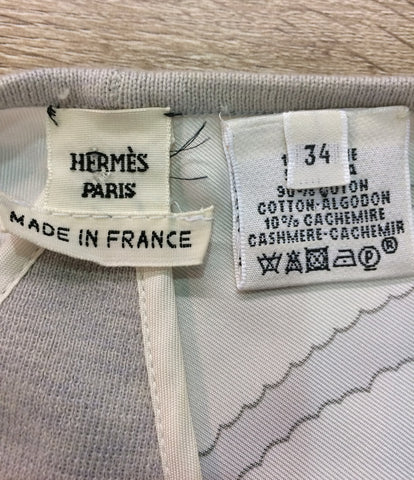 Hermes switching dolman sleeve blouse ladies SIZE 34 (S) HERMES