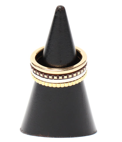 Bushron แหวนแหวน K18 วัวสามสีทอง YG / WG / PG ผู้หญิงขนาดฉบับที่ 9 (แหวน) Boucheron