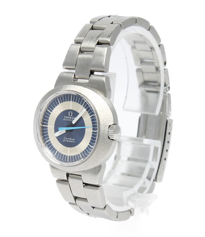 Omega watch dynamic hand-rolled Blue Ladies OMEGA