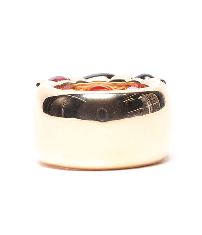 Pomellato K18 ring color stone sash K18 Ladies SIZE 14 No. (ring) POMELLATO