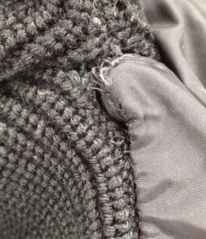 Moncler knit switching down jacket Men's SIZE XL (more than XL) MONCLER