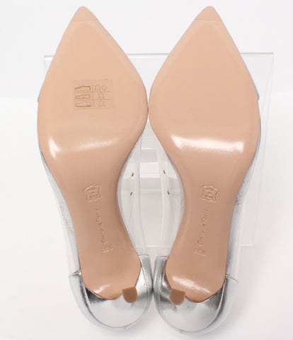 Gianvito Rossi Beauty Prexi Leather Switching Clear Pumps Ladies SIZE 35 1/2 (S) Gianvito Rossi