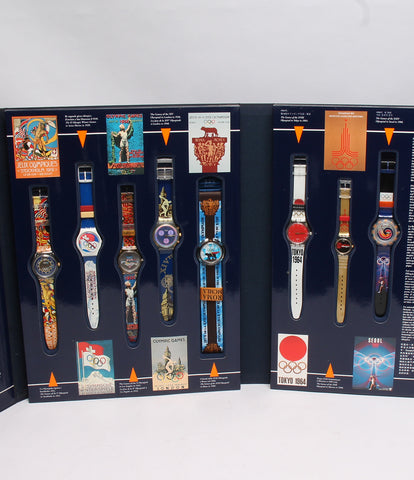 Swatch watch set of 8 Olympic set quartz unisex Swatch