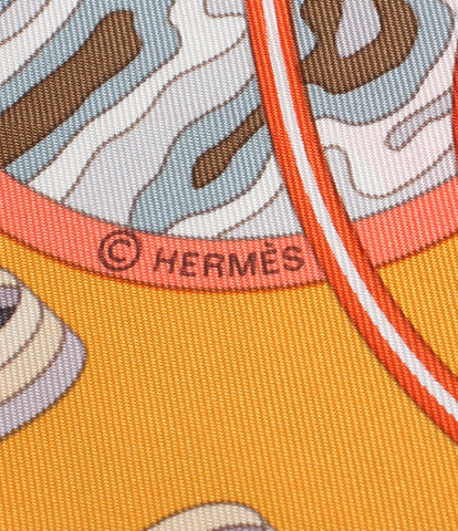 エルメス  スカーフ カレ90 シルク100％ 時の実験室  LE LABOR ATOIRE DU TEMPS    レディース  (複数サイズ) HERMES