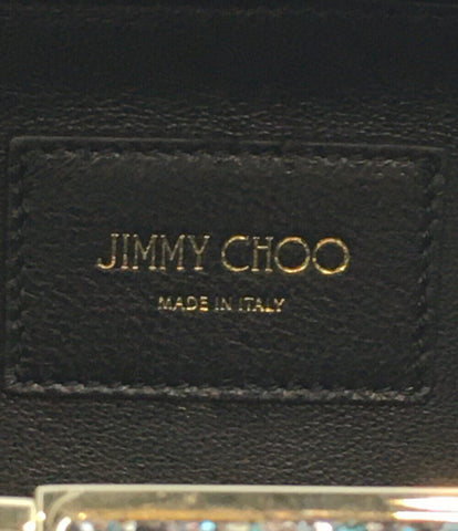 JIMMY CHOO チェーンショルダーバッグ　ゴールド金具