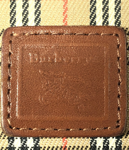 バーバリーズ 二つ折り財布 がま口 中ベラ ノバチェック レディース (2 
