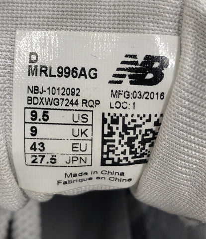 ニューバランス  ローカットスニーカー     MRL996AG メンズ SIZE 27.5 (L) new balance