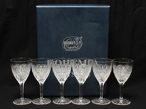 Wine Glasses 6 ลูกค้าตั้งค่า Maia Bohemia