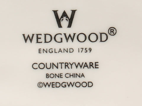 wedgewood plate deformation ประเภท 5 ชิ้นชุด countryware wedgwood