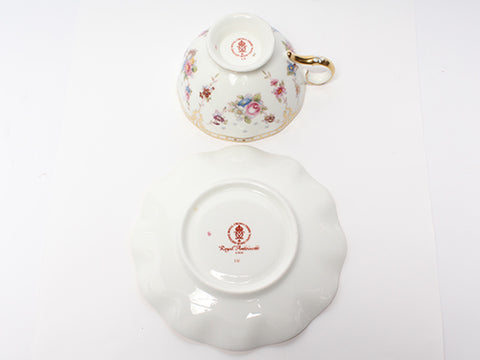 Cup & Saucer Royal Antoinette RoyalCrownerby