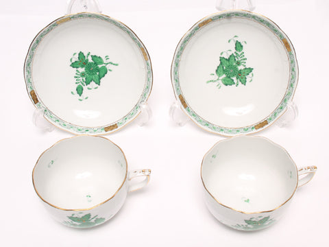 Helend Cup & Saucer 2 Customer Set AppONYI HEREND