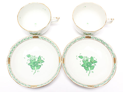 Helend Beauty Product Cup & Saucer 2 Customer Sets AppONYI HEREND
