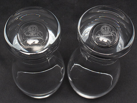 バカラ 美品 ビアタンブラーグラス 2客セット  OENOLOGIE       Baccarat