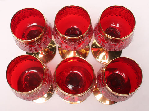 Decanter & wine glass 6 customers set
