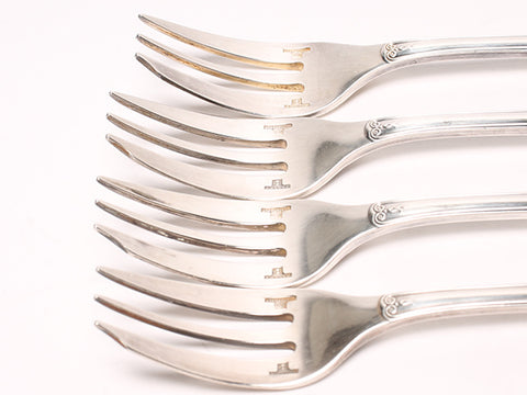 Christofle fork 4-piece set MALMAISON Christofle