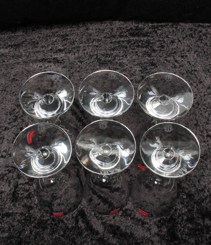 Baccarara beauty goods wine glass 6 pieces set v? Ga Baccarat