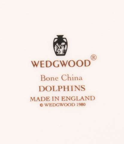 ウェッジウッド 美品 スープ皿 スーププレート 6枚セット  Dolphin White       WEDGWOOD