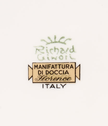 リチャードジノリ  プレート 中皿 6点セット 19cm  Italian Fruits イタリアンフルーツ       Richard Ginori