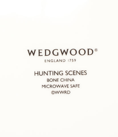 ウェッジウッド 美品 カップ＆ソーサー プレートセット 7点セット  ハンティングシーン Hunting Scene       WEDGWOOD