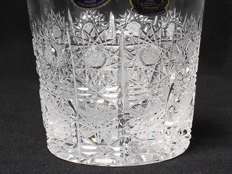 アイスペール ロックグラス タンブラー 7点セット レースカット ガラス         Bohemia