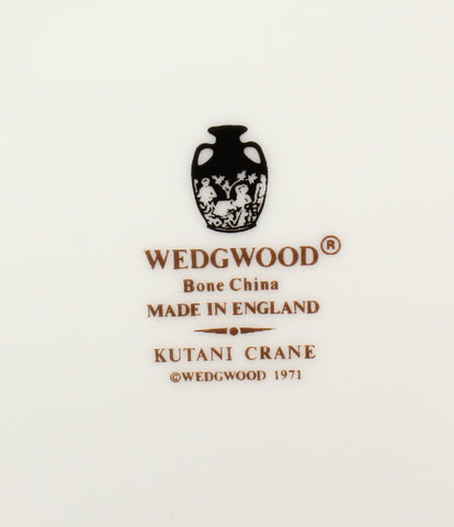 ウェッジウッド  カップ＆ソーサー6客 プレート 皿 18cm 6点セット  クタニクレーン kutani crane       WEDGWOOD