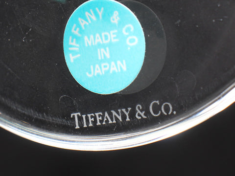 ティファニー  ワイングラス 2点セット ペア  アトラス Atlas       Tiffany＆Co.