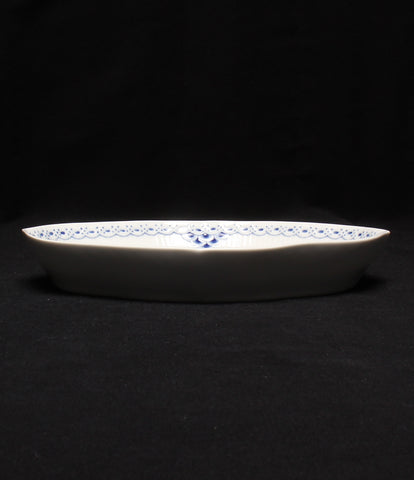 ロイヤルコペンハーゲン 美品 プレート 皿 舟形ディッシュ 22cm