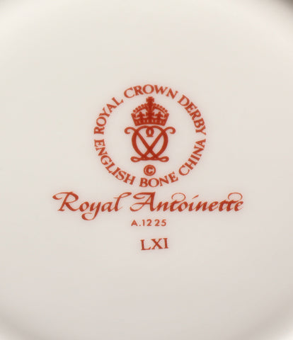 美品 カップ＆ソーサー 2客セット ペア  ロイヤルアントワネット Royal Antoinette       RoyalCrownDerby
