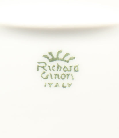 リチャードジノリ 美品 シェル型ディッシュ 皿 2点セット 29cm 花柄         Richard Ginori
