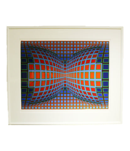 精美的绘画丝网 Baak SIZE 60.5×77.8 Victor Vasarely