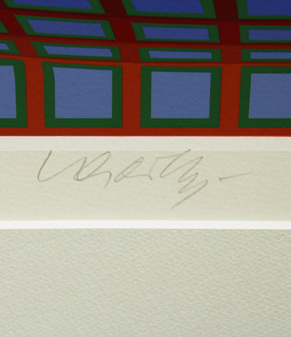 精美的绘画丝网 Baak SIZE 60.5×77.8 Victor Vasarely